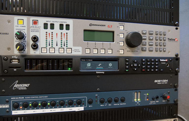 Tieline codec rackset