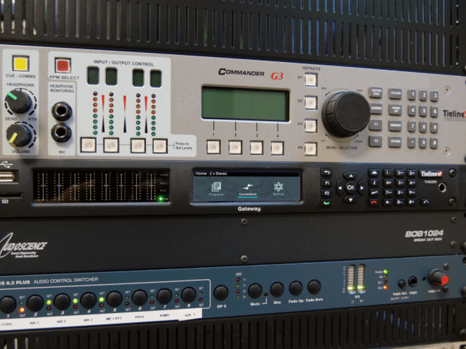 Tieline codec rackset