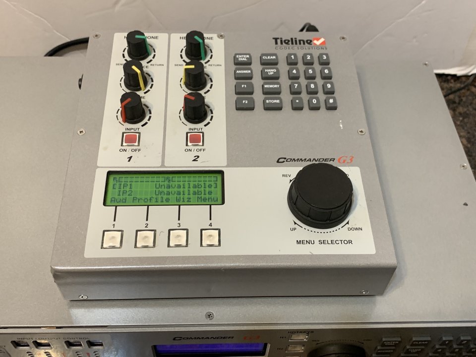 Tieline codec rackset